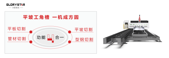 钢结构新质生产力——力星激光型钢自动化生产线！